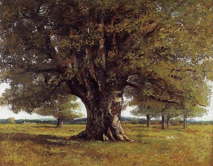 Gustave Courbet The Oak at Flagey